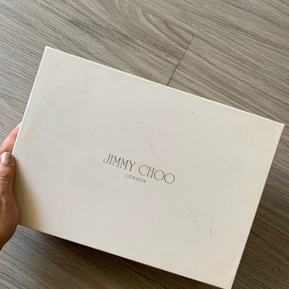 Lame Glitter Gold Jimmy Choo Pumps - Picture 8 of 9